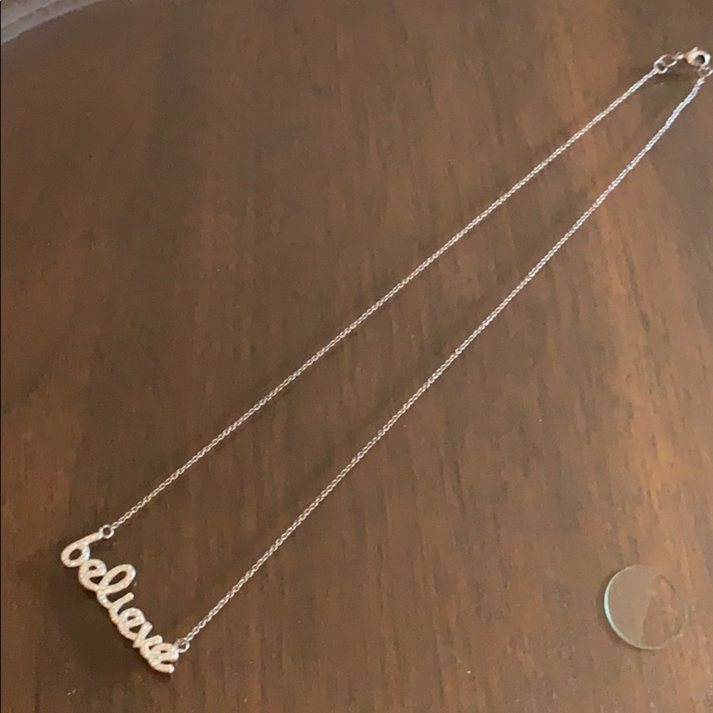 Believe necklace